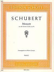 Franz Schubert: Menuett G-Dur op. 78 (Piano)