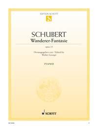 Franz Schubert: Wanderer-Fantasie op. 15 (Piano)