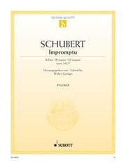 Franz Schubert: Impromptu B-Dur op. posth. 142 (Piano)