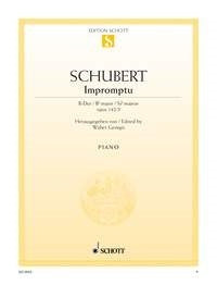 Franz Schubert: Impromptu B-Dur op. posth. 142 (Piano) afbeelding 2