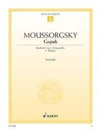 Modest Mussorgsky: Gopak (Piano) afbeelding 2