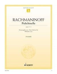 Sergei Rachmaninov: Polichinelle op. 3/4 (Piano) afbeelding 2