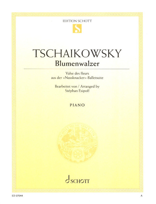 Pyotr Ilyich Tchaikovsky: Blumenwalzer op. 71a/III (Piano)