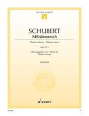 Franz Schubert: Militärmarsch D-Dur D-Dur op. 51/1 (Piano)