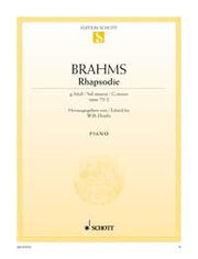 Johannes Brahms: Rhapsodie g-Moll g-Moll op. 79/2 (Piano)