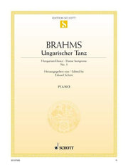 Johannes Brahms: Ungarischer Tanz Nr. 5 fis-Moll fis-Moll (Piano)