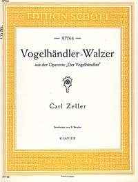 Carl Zeller: Vogelhändler-Walzer (Piano) afbeelding 2