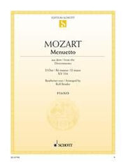 Wolfgang Amadeus Mozart: Menuetto (Piano)