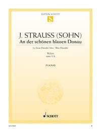 Johann Strauss Jr.: An der schönen blauen Donau op. 314 (Piano)