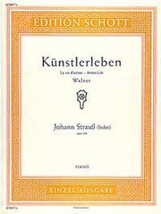 Johann Strauss Jr.: Künstlerleben op. 316 (Piano)