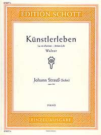 Johann Strauss Jr.: Künstlerleben op. 316 (Piano)