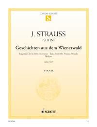 Johann Strauss Jr.: Geschichten aus dem Wienerwald op. 325 (Piano)