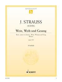 Johann Strauss Jr.: Wein, Weib und Gesang op. 333 (Piano)