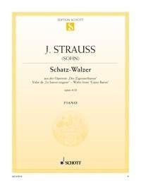 Johann Strauss Jr.: Schatz-Walzer op. 418 (Piano) afbeelding 2