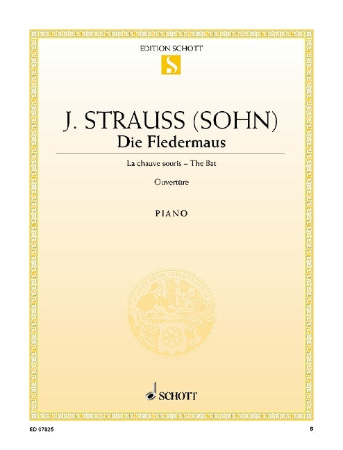 Johann Strauss Jr.: Die Fledermaus (Piano)