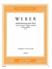Carl Maria von Weber: Aufforderung zum Tanz Des-Dur op. 65 (Piano)