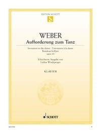 Carl Maria von Weber: Aufforderung zum Tanz Des-Dur op. 65 (Piano)