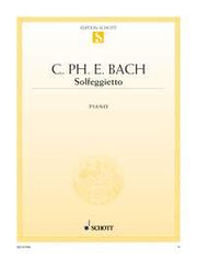 Johann Sebastian Bach: Solfeggietto c-Moll c-Moll (Piano)