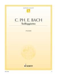 Johann Sebastian Bach: Solfeggietto c-Moll c-Moll (Piano)