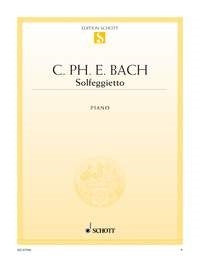 Johann Sebastian Bach: Solfeggietto c-Moll c-Moll (Piano) afbeelding 2