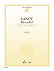 Gustav Lange: Blumenlied op. 39 (Piano)