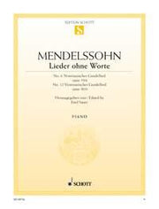 Felix Mendelssohn Bartholdy: Lieder ohne Worte op. 19/6 and op. 30/6 (Piano)