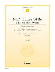 Felix Mendelssohn Bartholdy: 2 Lieder ohne Worte op. 30/3 and op. 67/4 (Piano)