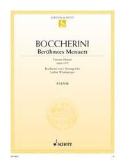 Luigi Boccherini: Berühmtes Menuett A-Dur A-Dur op. 13/5 (Piano)