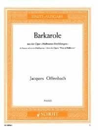 Jacques Offenbach: Barkarole (Piano)