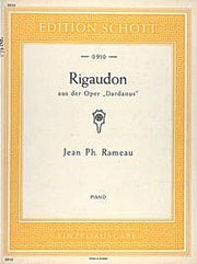 Jean-Philippe Rameau: Rigaudon (Piano)