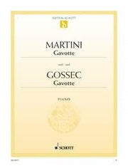 Francois-Joseph Gossec_Giovanni Battista Casali: Gavotte D-Dur / Gavotte (Piano)