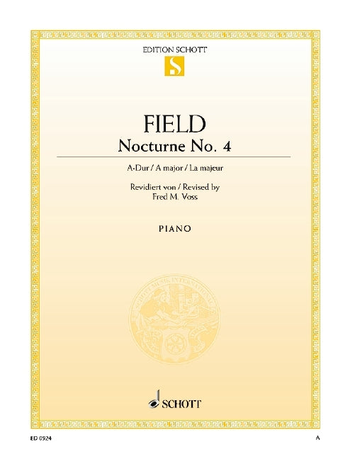 John Field: Nocturne No. 4 A-Dur (Piano)