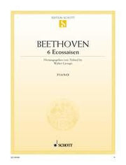 Ludwig van Beethoven: 6 Ecossaisen Es-Dur Es-Dur (Piano)