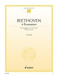 Ludwig van Beethoven: 6 Ecossaisen Es-Dur Es-Dur (Piano)