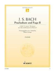 Johann Sebastian Bach: Praeludium II und Fuga II c-Moll c-Moll (Piano)