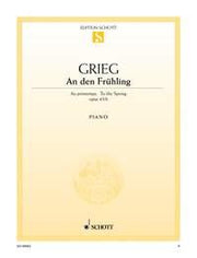 Edvard Grieg: An den Frühling op. 43/6 (Piano)