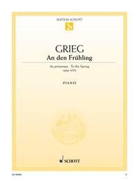 Edvard Grieg: An den Frühling op. 43/6 (Piano)