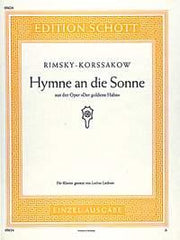 Nikolai Rimsky-Korsakov: Hymne an die Sonne A-Dur (Piano)