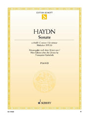 Franz Joseph Haydn: Sonate c-Moll (Piano)