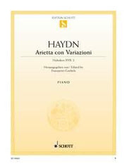 Franz Joseph Haydn: Arietta con Variazioni (Piano)