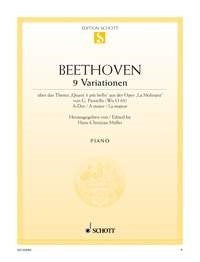 Ludwig van Beethoven: 9 Variationen A-Dur A-Dur (Piano) afbeelding 2