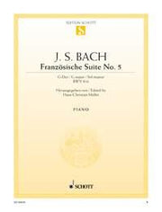 Johann Sebastian Bach: Französische Suite No. 5 G-Dur G-Dur (Piano)