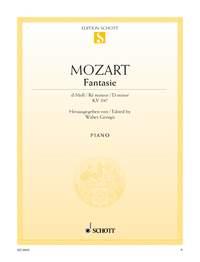 Wolfgang Amadeus Mozart: Fantasie d-Moll d-Moll (Piano)
