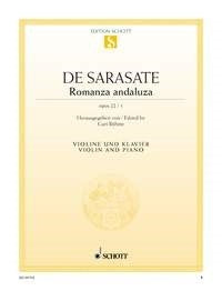 Sarasate: Romanza andaluza op. 22/1 (Viool, Piano)