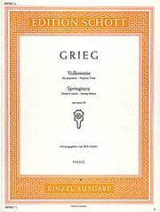 Edvard Grieg: Volksweise - Springtanz op. 38/2 und op. 38/5 (Piano)