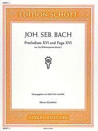 Johann Sebastian Bach: Praeludium XVI und Fuga XVI g-Moll g-Moll (Piano) afbeelding 2