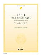 Johann Sebastian Bach: Praeludium V und Fuga V D-Dur D-Dur (Piano)