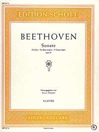 Ludwig van Beethoven: Sonate Fis-Dur Fis-Dur op. 78 (Piano) afbeelding 2
