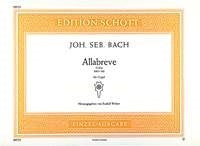 Bach: Allabreve D-Dur D-Dur (Orgel) afbeelding 2