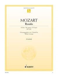 Wolfgang Amadeus Mozart: Rondo D-Dur D-Dur (Piano) afbeelding 2